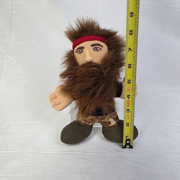 Duck Dynasty Jase Plush Doll 9" with Beard & Bandana - Picture 2 of 6